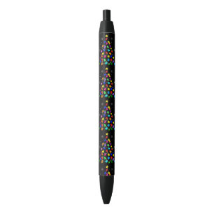 Bolígrafo De Tinta Negra Árbol de Navidad autista