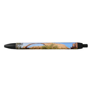 Bolígrafo De Tinta Negra Arco Paisaje en el Parque Nacional Arches