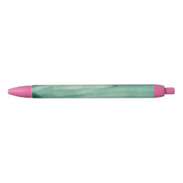 Bolígrafo De Tinta Negra Arena Verde