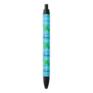 Bolígrafo De Tinta Negra Argyle conocido personalizado del azul del