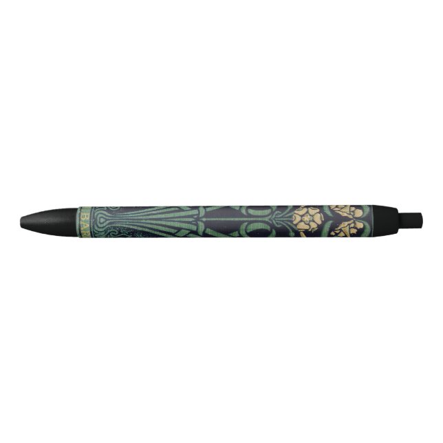 Bolígrafo De Tinta Negra Art Nouveau (Anverso)