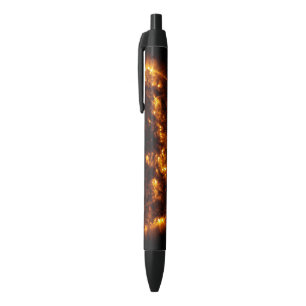 Bolígrafo De Tinta Negra Astronomía del Sistema Solar Fiery Sun Corona