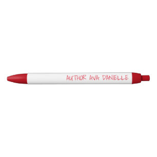 Bolígrafo De Tinta Negra Autor Ava Danielle
