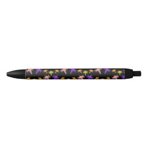 Bolígrafo De Tinta Negra Axaotl Salamander Kids Gift