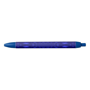 Bolígrafo De Tinta Negra Azul Deslumbrante