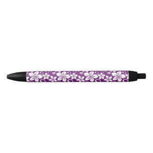 BOLÍGRAFO DE TINTA NEGRA AZUL HAWAII (PLUM)