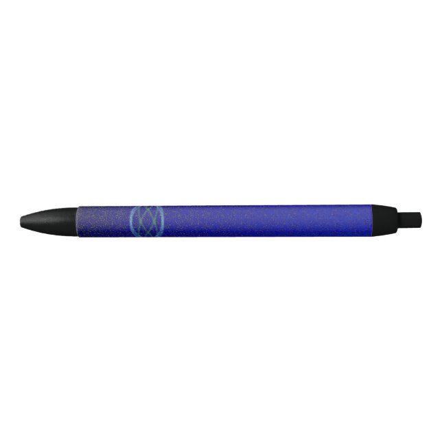 Bolígrafo De Tinta Negra Azul oscuro (Anverso)