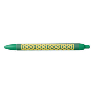 Bolígrafo De Tinta Negra Banda Celtic Knotwork