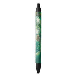 Bolígrafo De Tinta Negra Bandas del Loing en Saint-Mammès Alfred Sisley