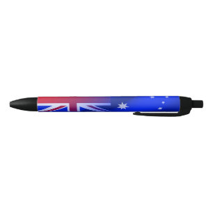 Bolígrafo De Tinta Negra Bandera australiana