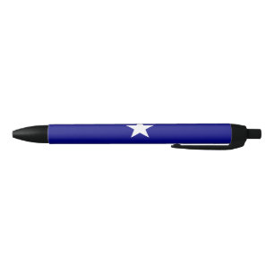 Bolígrafo De Tinta Negra Bandera azul Bonnie