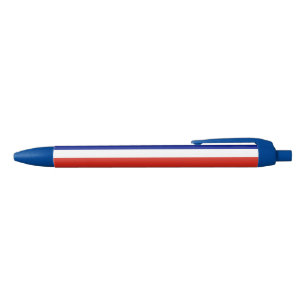 Bolígrafo De Tinta Negra Bandera Civil de Costa Rica