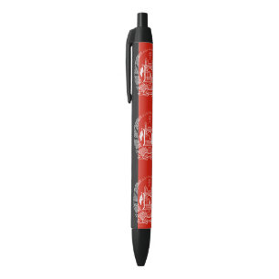 Bolígrafo De Tinta Negra Bandera de Afganistán