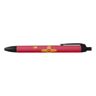 Bolígrafo De Tinta Negra Bandera de Albuquerque (Nuevo México)