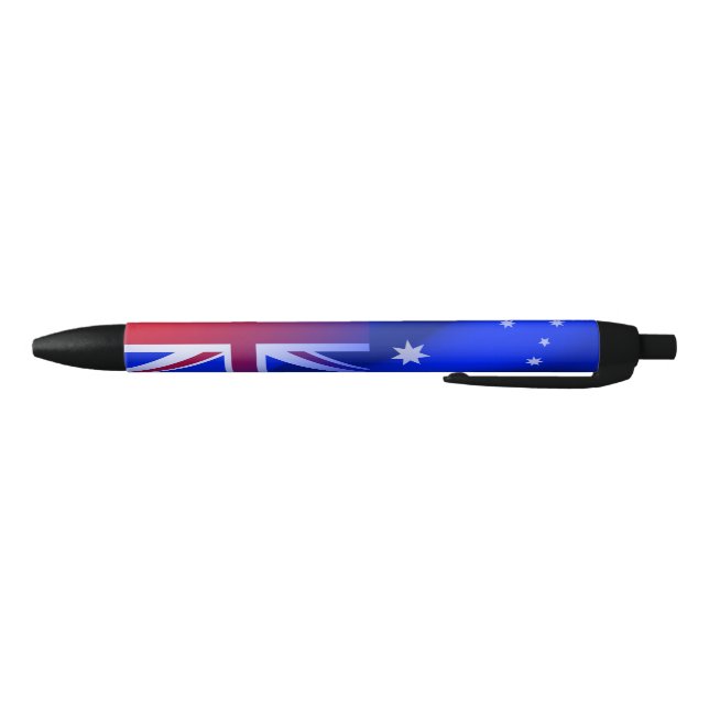 Bolígrafo De Tinta Negra Bandera de Australia (Parte de abajo)