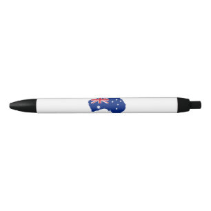Bolígrafo De Tinta Negra bandera de Australia