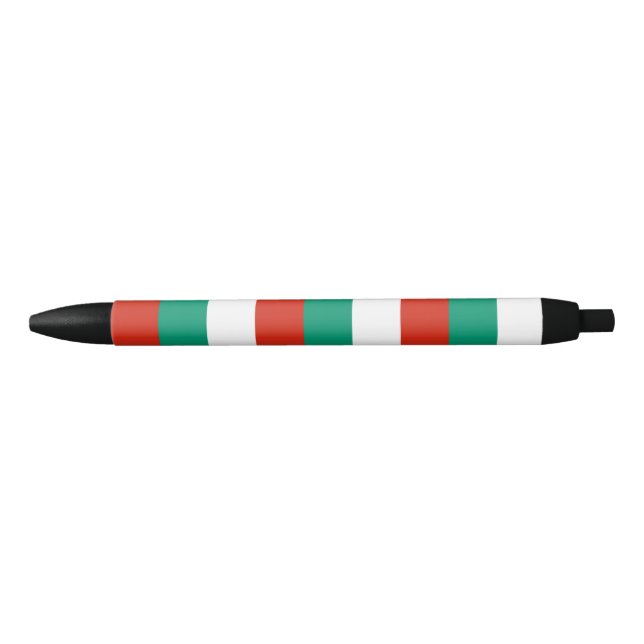 Bolígrafo De Tinta Negra Bandera de Bulgaria (Anverso)