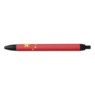 Bolígrafo De Tinta Negra Bandera de China