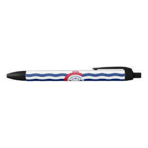Bolígrafo De Tinta Negra Bandera de Cincinnati (Ohio)