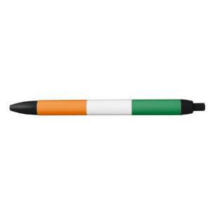 Bolígrafo De Tinta Negra Bandera de Costa de Marfil