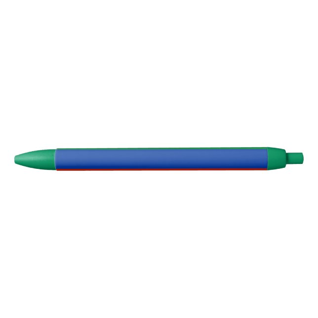 Bolígrafo De Tinta Negra Bandera de Daguestán (Anverso)