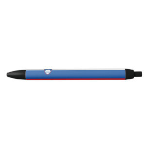 Bolígrafo De Tinta Negra Bandera de Eslovenia