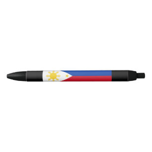 Bolígrafo De Tinta Negra Bandera de Filipinas