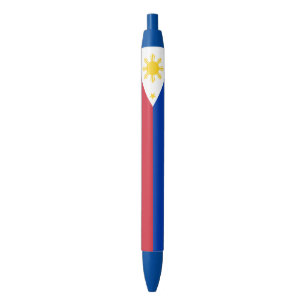 Bolígrafo De Tinta Negra Bandera de Filipinas