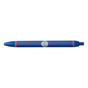 Bolígrafo De Tinta Negra Bandera de Guam