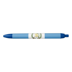 Bolígrafo De Tinta Negra Bandera de Guatemala