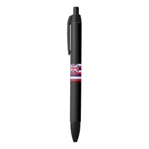 Bolígrafo De Tinta Negra Bandera de Hawaii (Estado de los Estados Unidos)