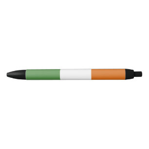 Bolígrafo De Tinta Negra Bandera de Irlanda