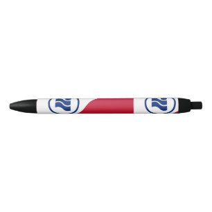 Bolígrafo De Tinta Negra Bandera de Irving, Texas