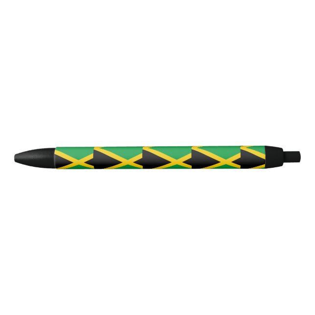 Bolígrafo De Tinta Negra Bandera de Jamaica (Anverso)