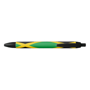 Bolígrafo De Tinta Negra Bandera de Jamaica