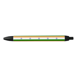 Bolígrafo De Tinta Negra Bandera de la India