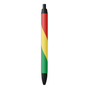 Bolígrafo De Tinta Negra Bandera de la República del Congo