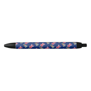 Bolígrafo De Tinta Negra Bandera de las Islas Caimán Ballpoint Pen
