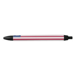 Bolígrafo De Tinta Negra Bandera de Liberia
