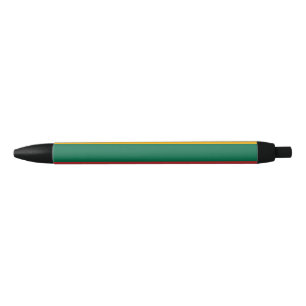 Bolígrafo De Tinta Negra Bandera de Lituania