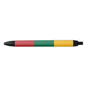 Bolígrafo De Tinta Negra Bandera de Lituania