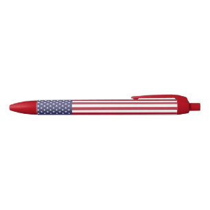 Bolígrafo De Tinta Negra Bandera de los Estados Unidos