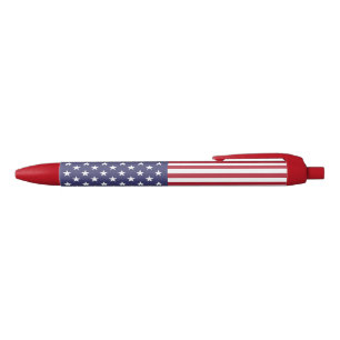 Bolígrafo De Tinta Negra Bandera de los Estados Unidos