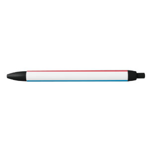 Bolígrafo De Tinta Negra Bandera de Luxemburgo