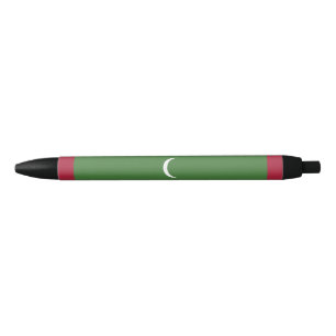 Bolígrafo De Tinta Negra Bandera de Maldivas