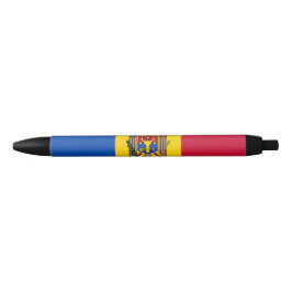 Bolígrafo De Tinta Negra Bandera de Moldavia