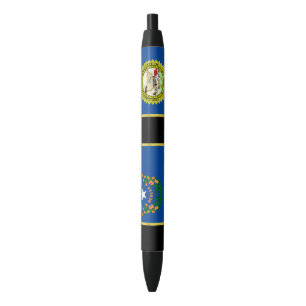 Bolígrafo De Tinta Negra Bandera de Nevada