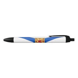 Bolígrafo De Tinta Negra Bandera de Nueva Escocia (provincia canadiense)