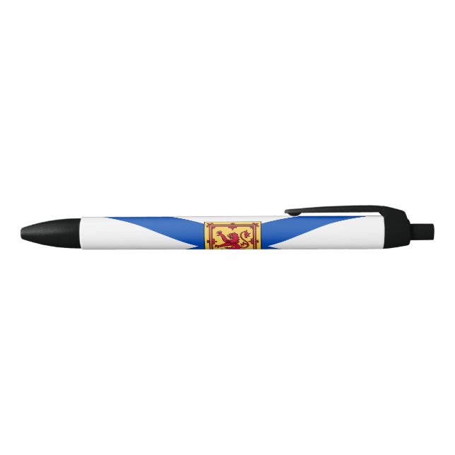 Bolígrafo De Tinta Negra Bandera de Nueva Escocia (provincia canadiense) (Parte superior)