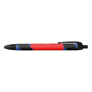 Bolígrafo De Tinta Negra Bandera de Orgullo de Bota